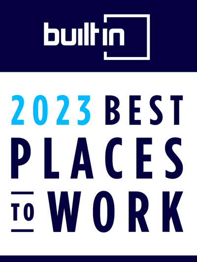 BuiltIn Best Places to Work badge