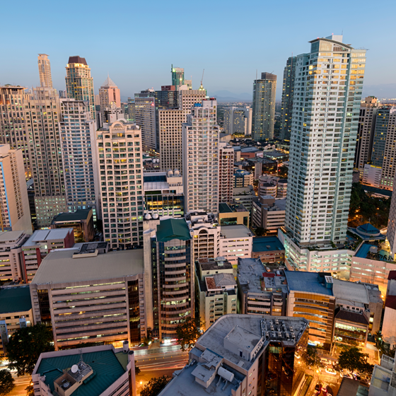 Manila skyline